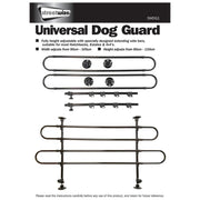 Universal Heavy Duty Car Van Pet Dog Cat Guard Safety Barrier Adjustable Barrier Streetwize - Dynamic Drive