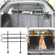 Universal Pet Dog Guard Car Estate Van Adjustable In Black Tube Bars Sakura - Dynamic Drive