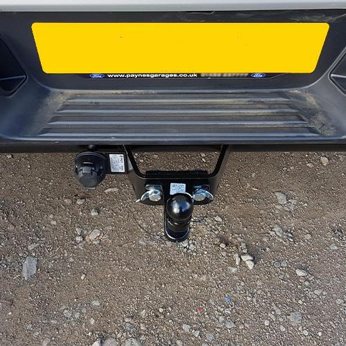 Universal Pin Ball Jaw Coupling 50mm Towball 3500kg 3.5 Tonne Rated, EC Approved Maypole - Dynamic Drive