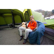 Vango Inflatable Sofa Camping blow up chair Nocturne Grey Tent Awning Furniture Vango - Dynamic Drive