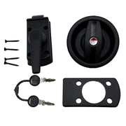 Vecam Caravan Door Lock and Barrel - Complete Left Hand Assembly with 2 x Keys Crusader - Dynamic Drive