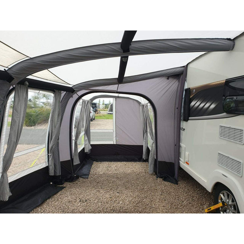 OLPRO View 420 Caravan Inflatable Porch Awning With Porch Extension Olpro - Dynamic Drive