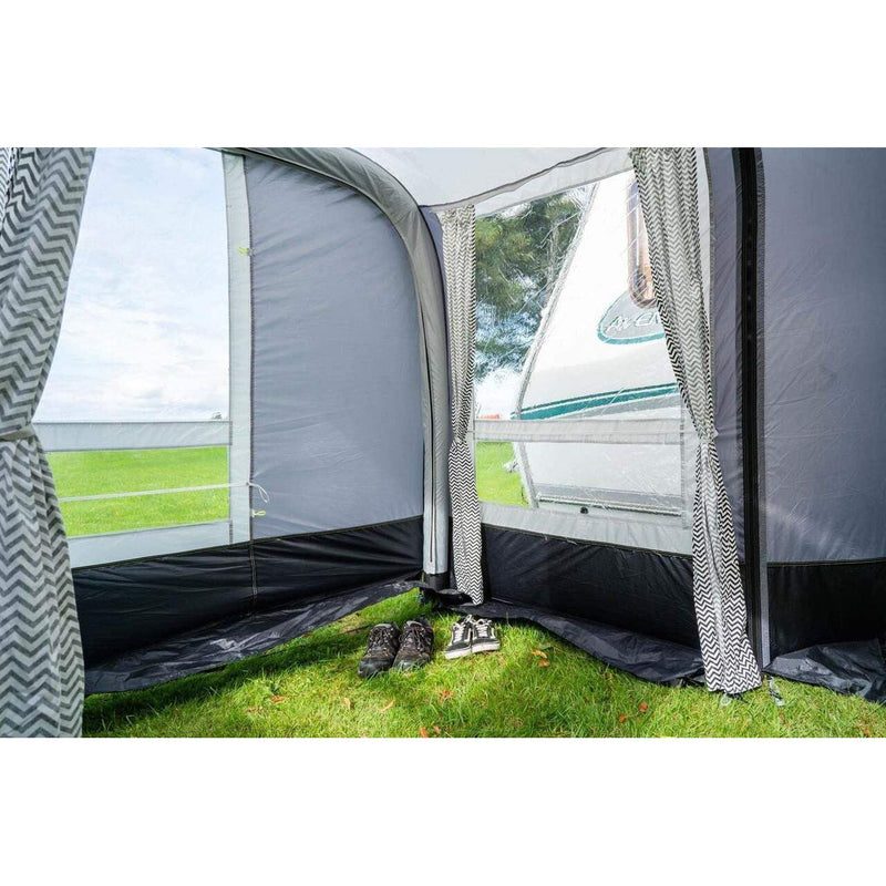 OLPRO View 420 Caravan Inflatable Porch Awning With Porch Extension Olpro - Dynamic Drive