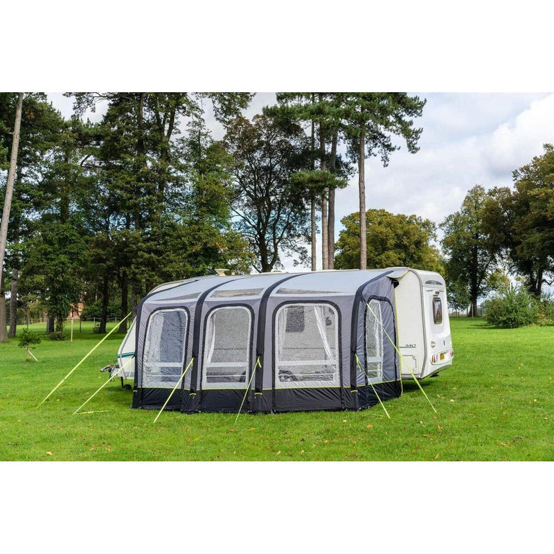 OLPRO View 420 Caravan Inflatable Porch Awning With Porch Extension Olpro - Dynamic Drive