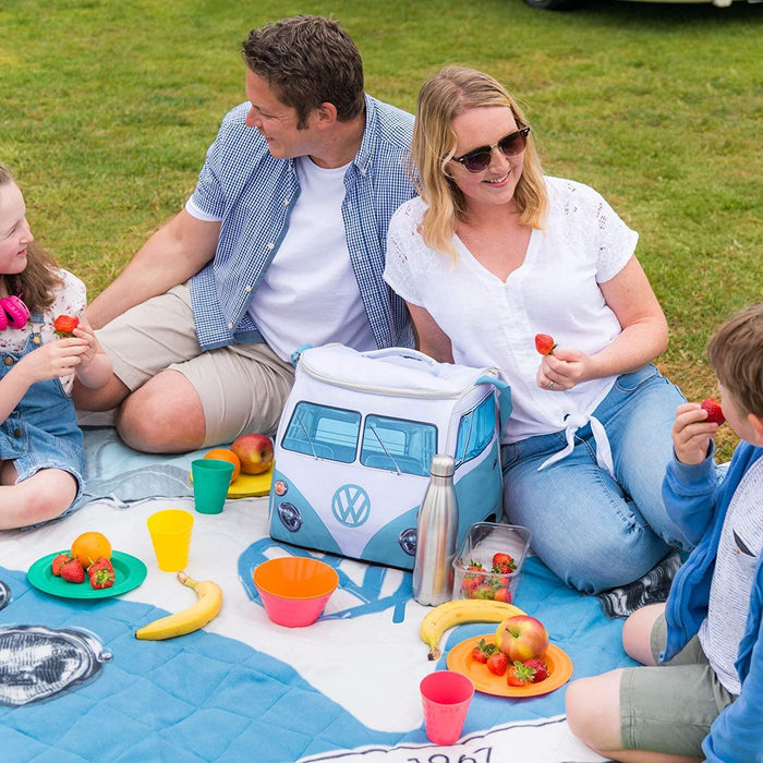 VW Volkswagen Campervan Blue 30L Insulated Coolbag Ice Cool Bag Cooler VW - Dynamic Drive