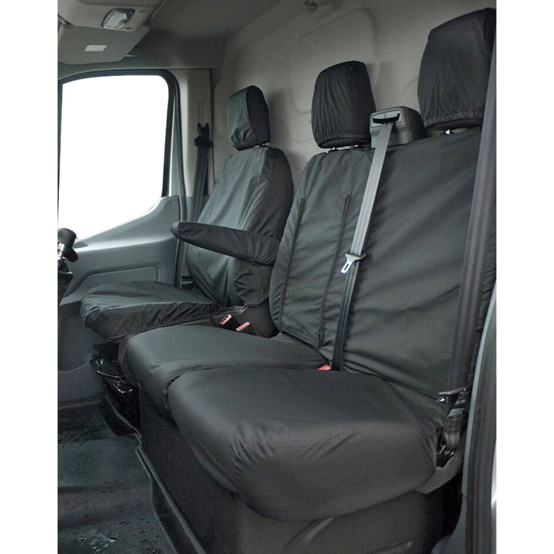 Waterproof Heavy Duty Set of Van Seat Covers for Citroen Dispatch pre 2019 & 2016 Onwards Streetwize - Dynamic Drive