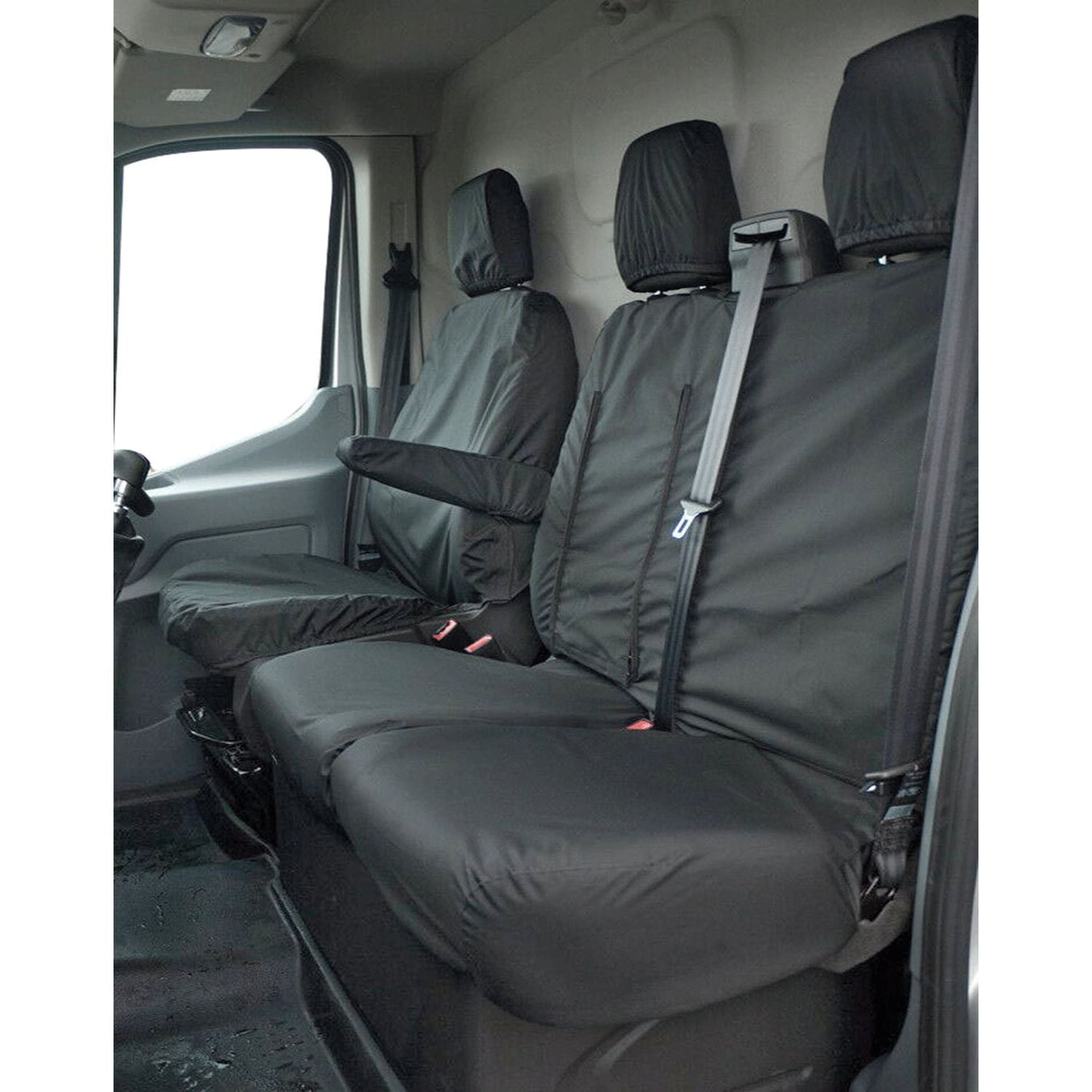 Waterproof Heavy Duty Set of Van Seat Covers for Citroen Dispatch pre 2019 & 2016 Onwards Streetwize - Dynamic Drive