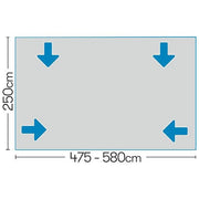 Westfield Quest Ceres Caravan Air Awning Inflatable Large (1016 - 1050 Size 10) Quest - Dynamic Drive