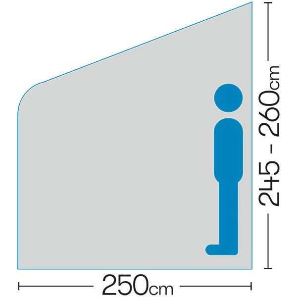 Westfield Quest Mars Motorhome Air Inflatable Awning Single Point Inflation Quest - Dynamic Drive
