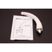 Whale Elegance White Tap Spout Long Outlet Version AS5125 Whale - Dynamic Drive