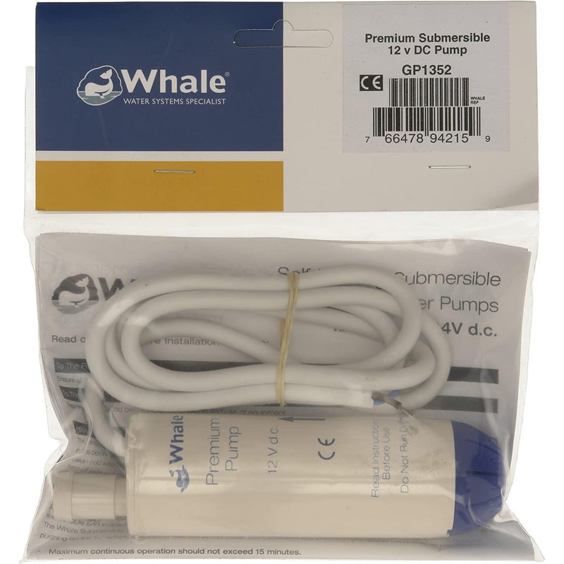 Whale GP1352 Premium Submersible Pump 12v Water Pump Whale - Dynamic Drive