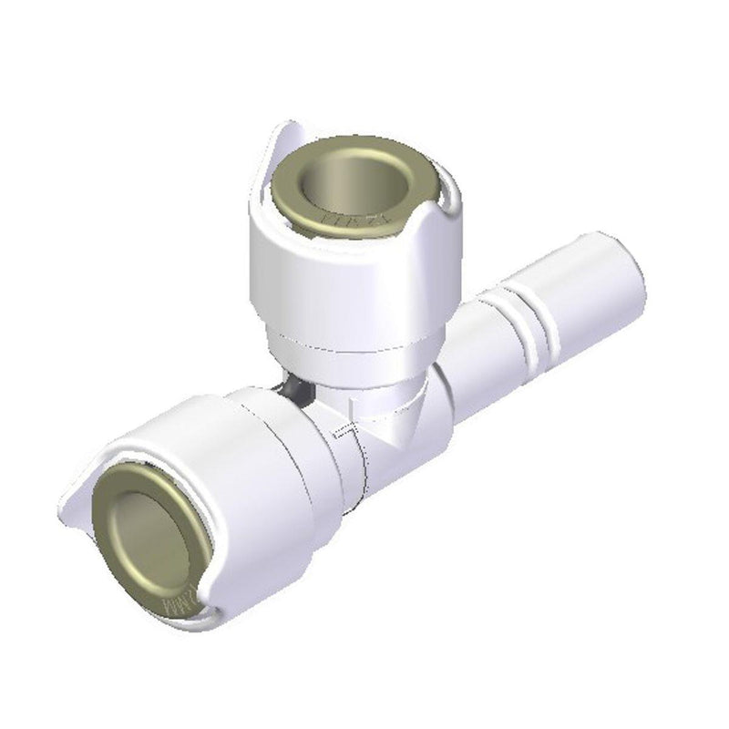 Whale Push Fit Stem Tee - 12mm Whale - Dynamic Drive