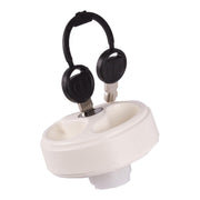 White Lockable Water Tank Filler Cap with Keys ES2250 Caravan / Motorhome / Boat PLS - Dynamic Drive