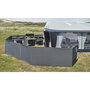 Isabella Windscreen, 4 sided, 120 cm, Mega, Granite Isabella - Dynamic Drive