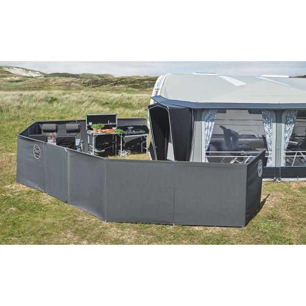 Isabella Windscreen, 4 sided, 120 cm, Mega, Granite Isabella - Dynamic Drive