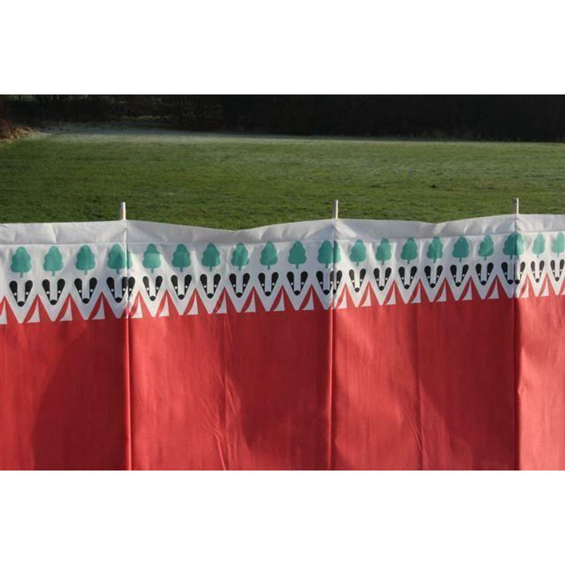 Olpro Witley 5 Pole Windbreak (Wooden poles) 140cm High Olpro - Dynamic Drive