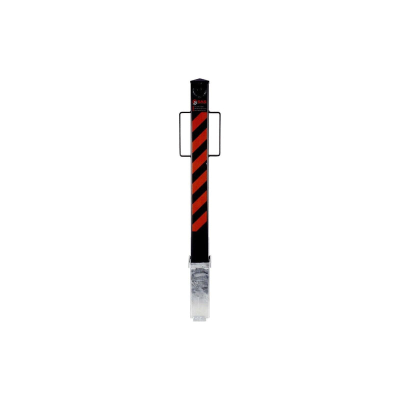 SAS Heavy Duty Concrete In Removable Driveway Security Safety Post Warranty SAS  - Dynamic Drive